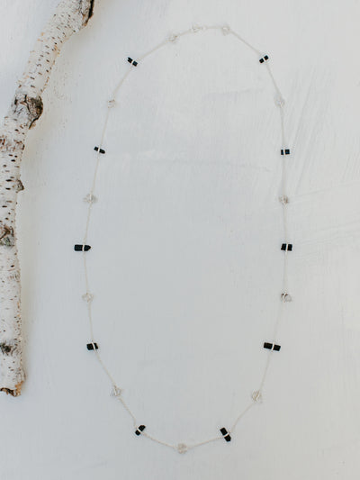 Crystal Points Chain Necklace