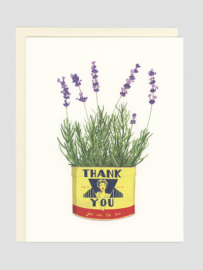 Thank You Lavender Card