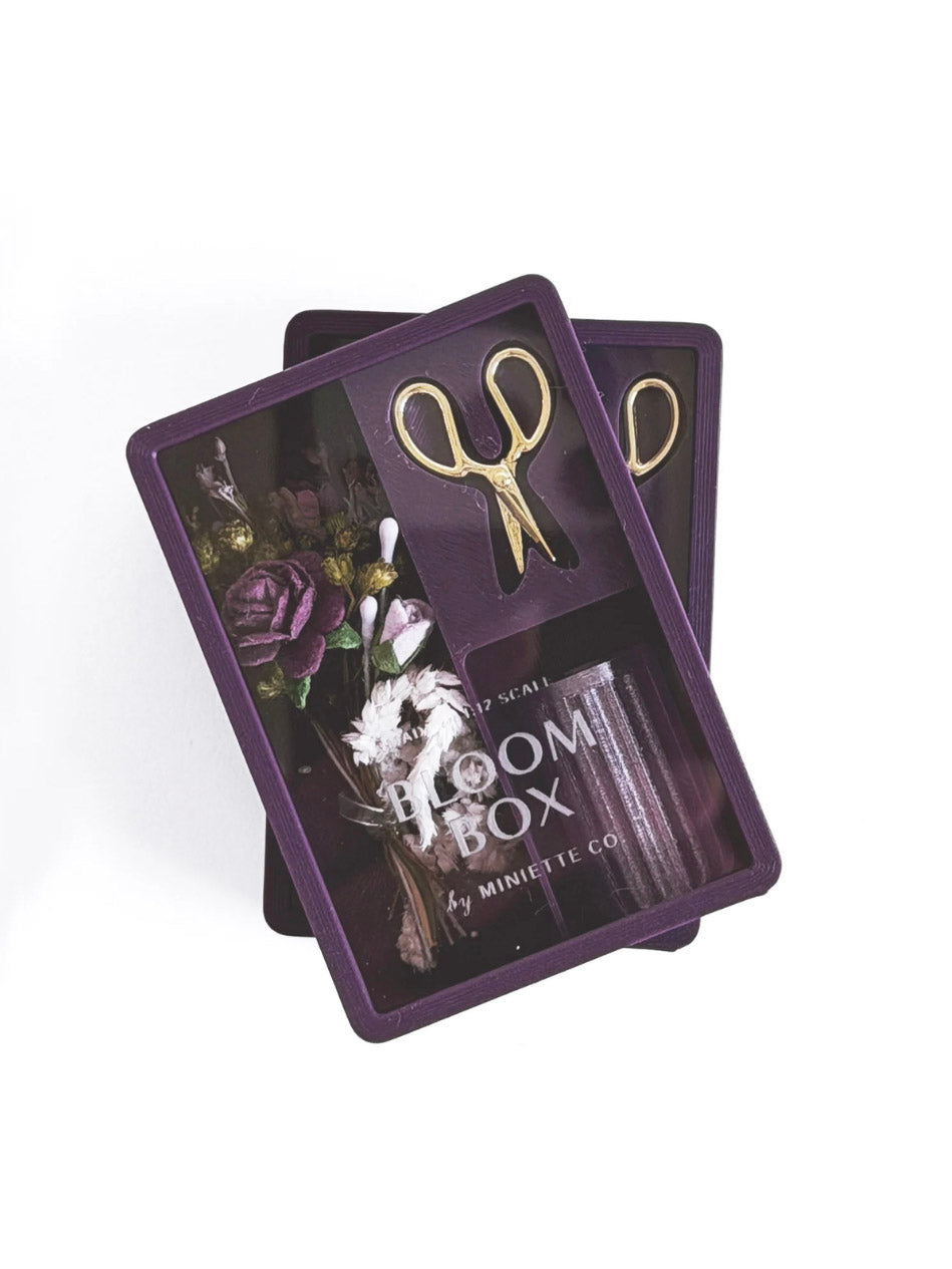 Purple Mini Bouquet Gift Set