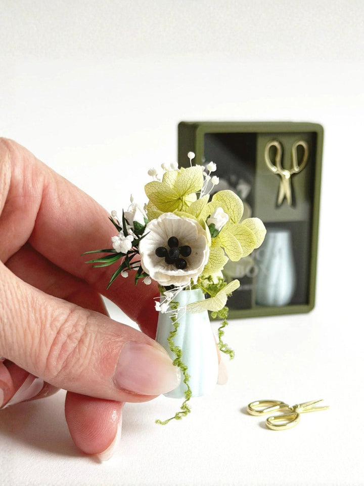 Green Mini Bouquet Gift Set