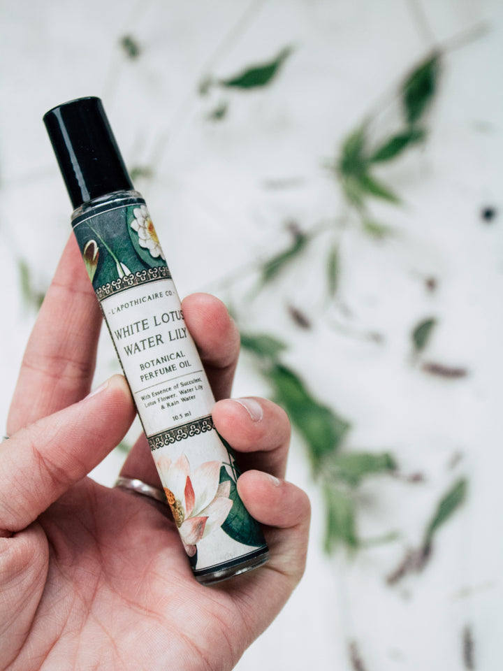 Botanica Perfume Oil - White Lotus + Water Lily