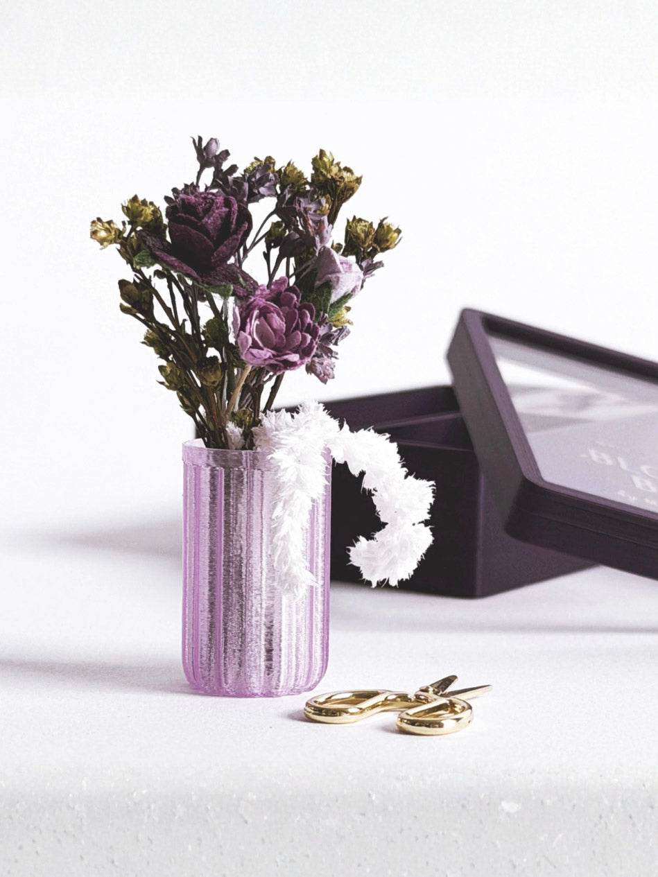 Purple Mini Bouquet Gift Set