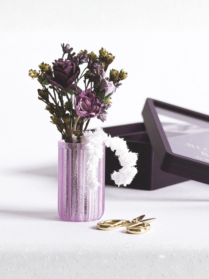 Purple Mini Bouquet Gift Set