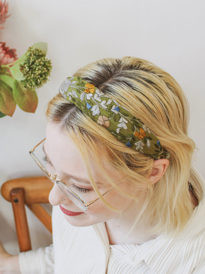 Antique Roses Headband