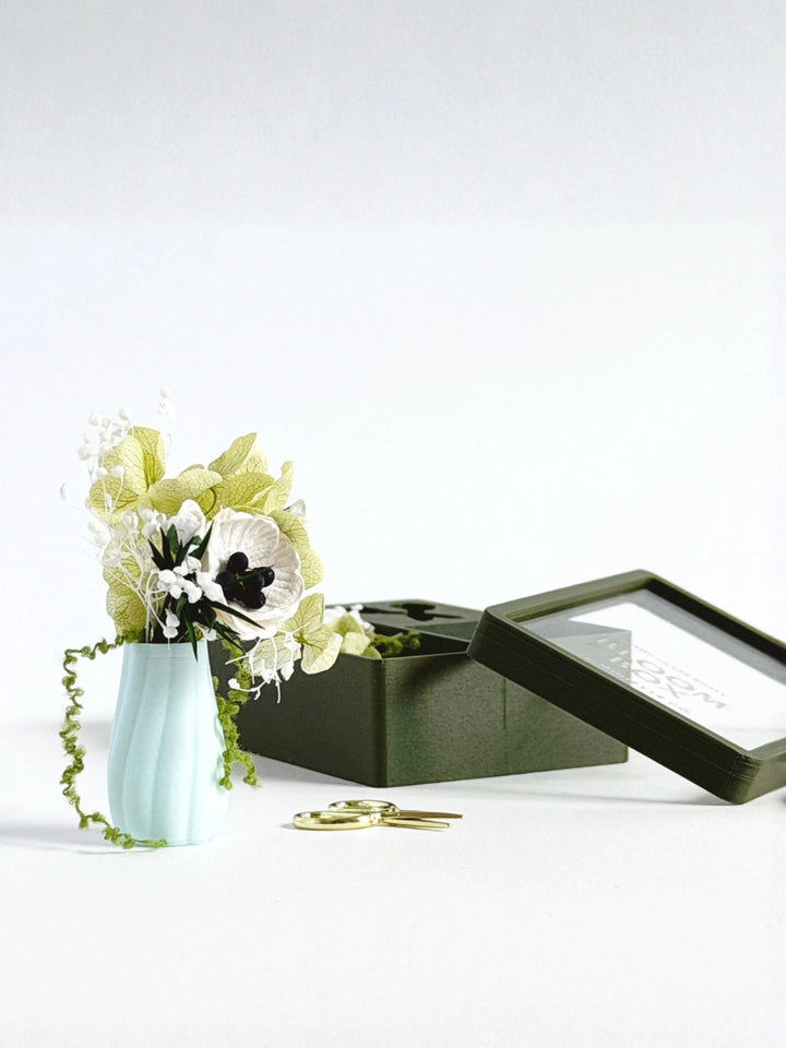 Green Mini Bouquet Gift Set