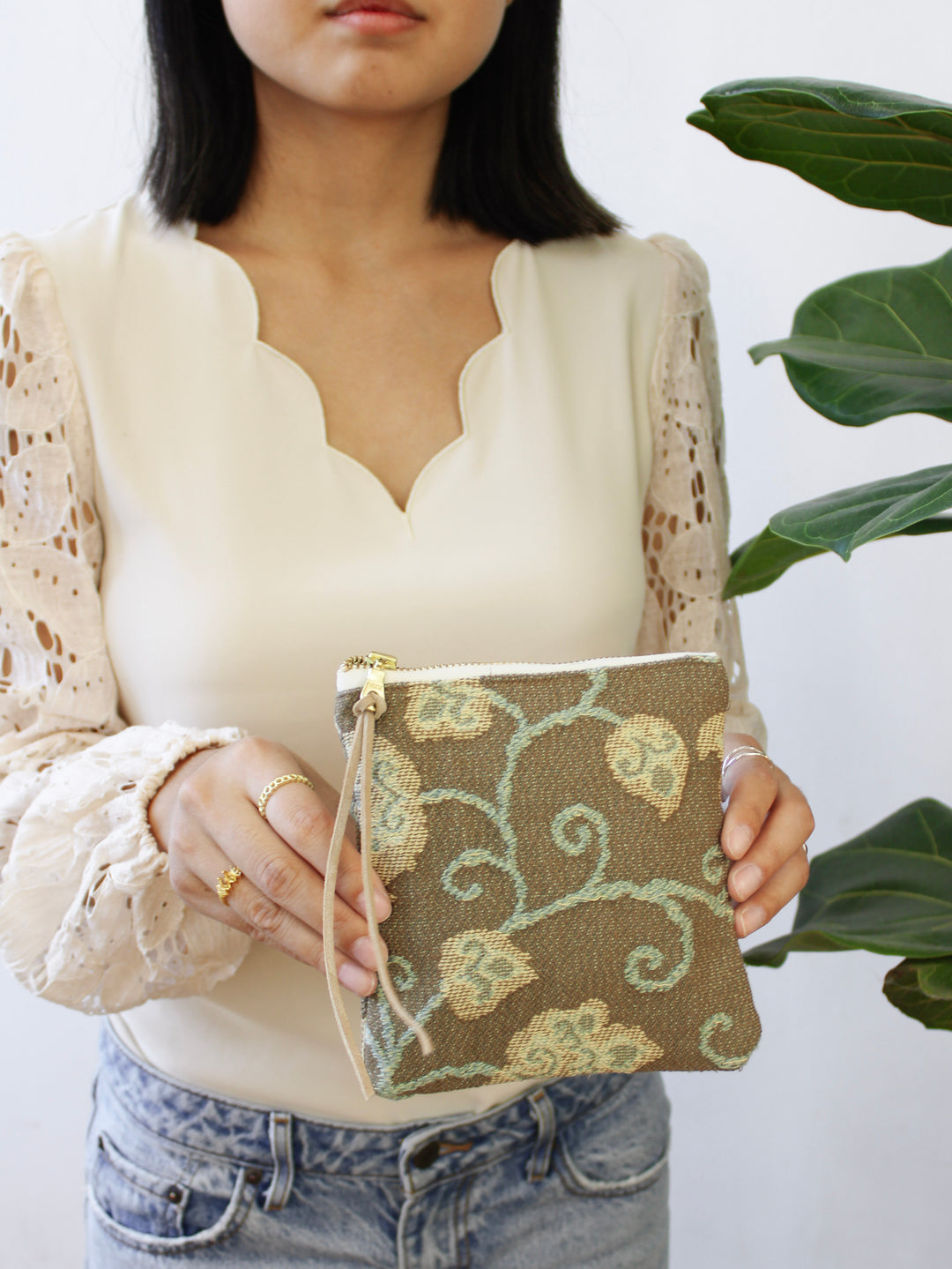 Autumn Tapestry Square Pouch