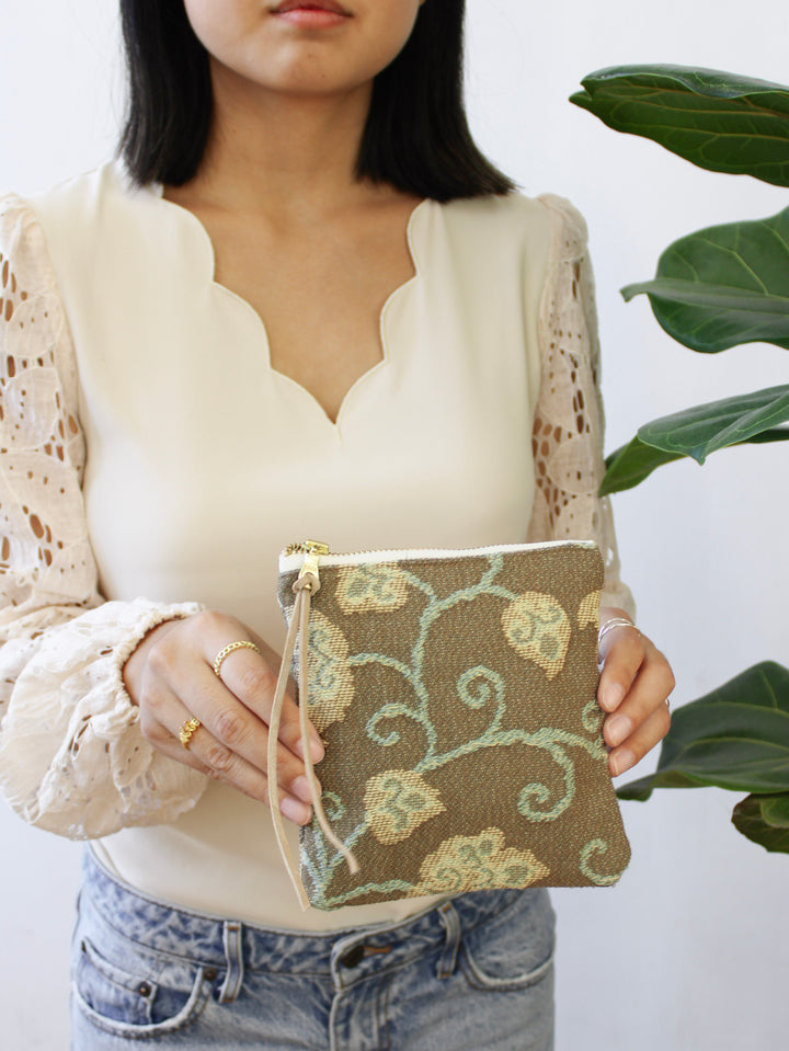 Autumn Tapestry Square Pouch