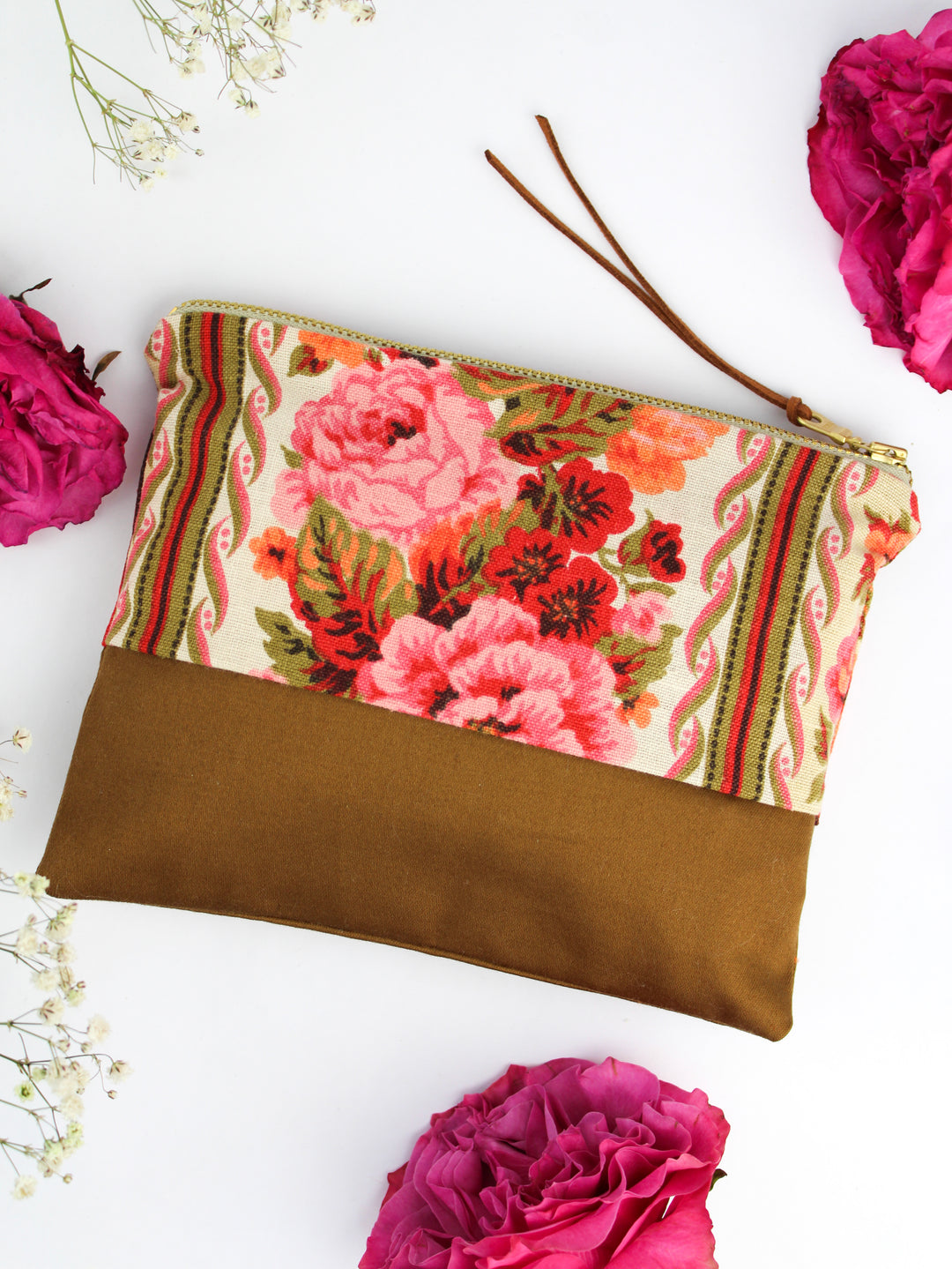Antique Roses Clutch