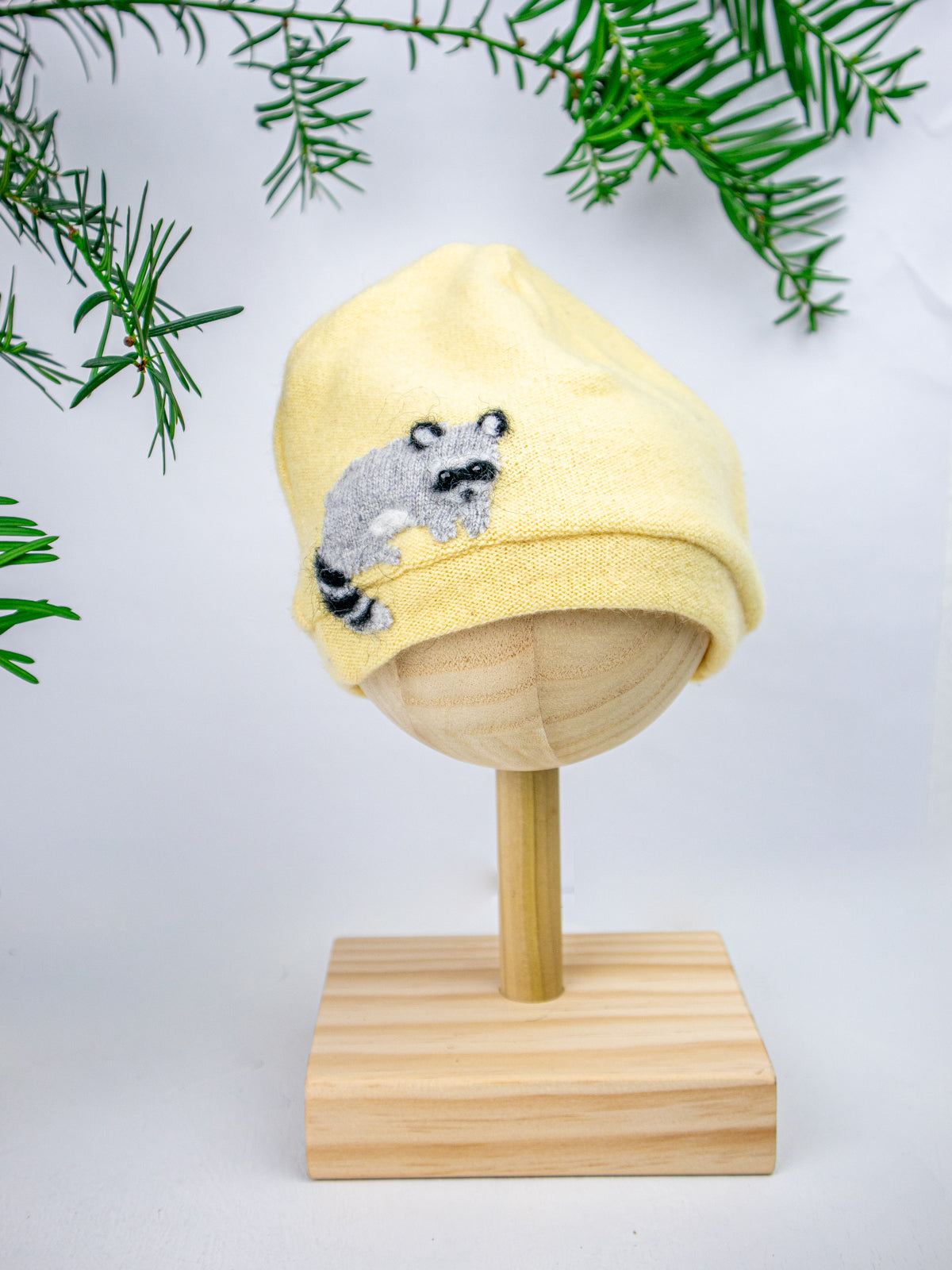 Raccoon Cashmere Hat - Baby