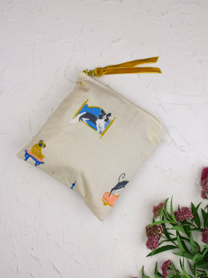 Best in Show Dog Square Zip Pouch