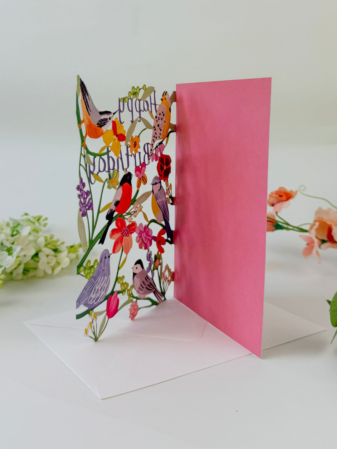 Birdhaven Lasercut Birthday Card