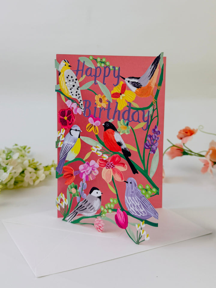 Birdhaven Lasercut Birthday Card