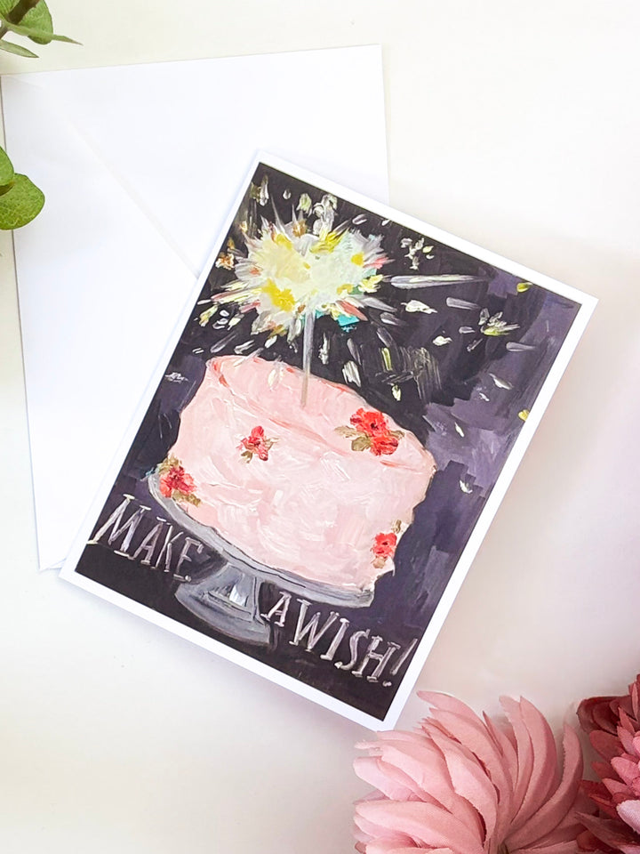Birthday Sparklers Greeting Card by Carpe Diem Papers