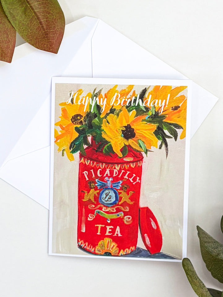 Birthday Sunflowers Greeting Card by Carpe Diem Papers