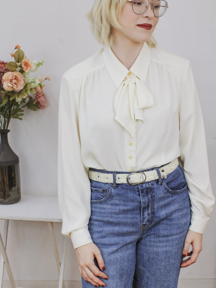Blanca Skinny Embroidered Belt