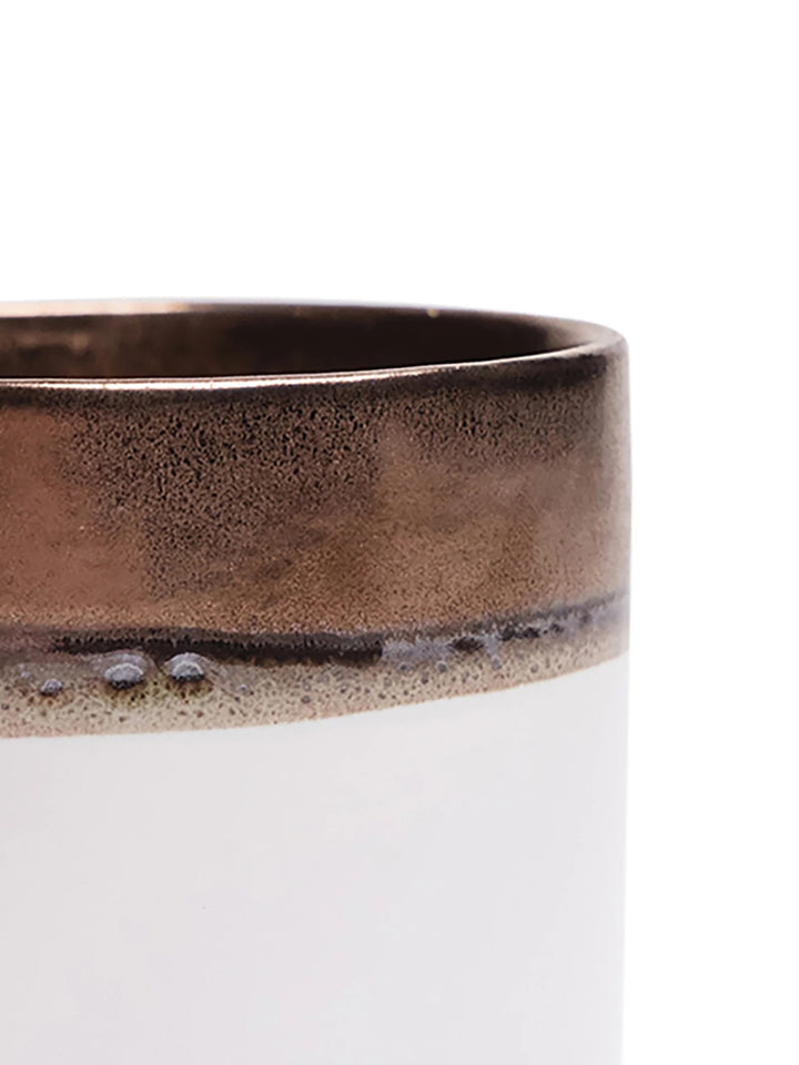 3" Ceramic Plant Pot and Saucer