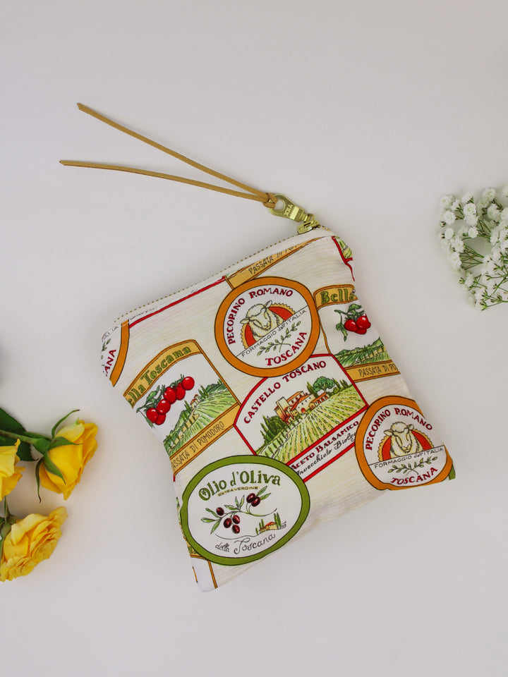Che Buono Square Zip Pouch