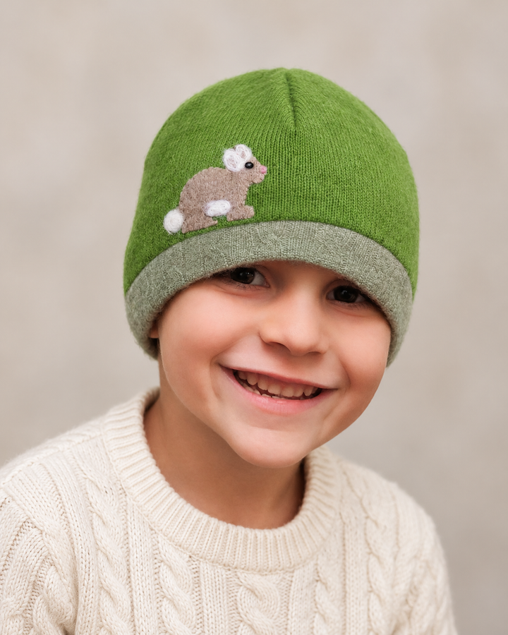 Bunny Cashmere Hat - Child