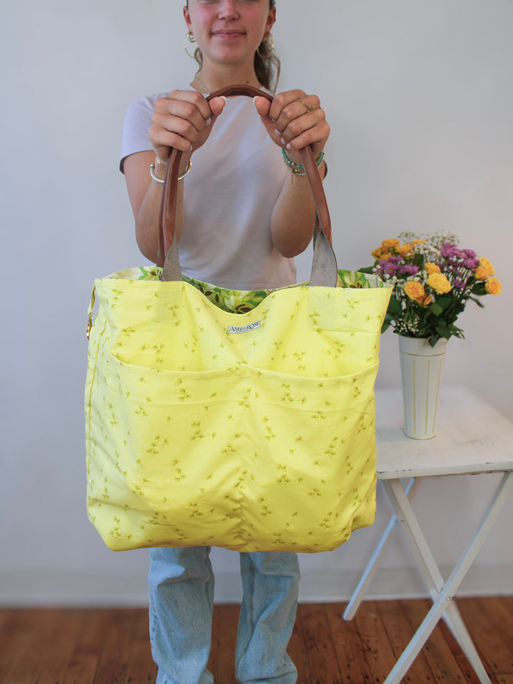 Dancing Deer Reversible Tote Bag