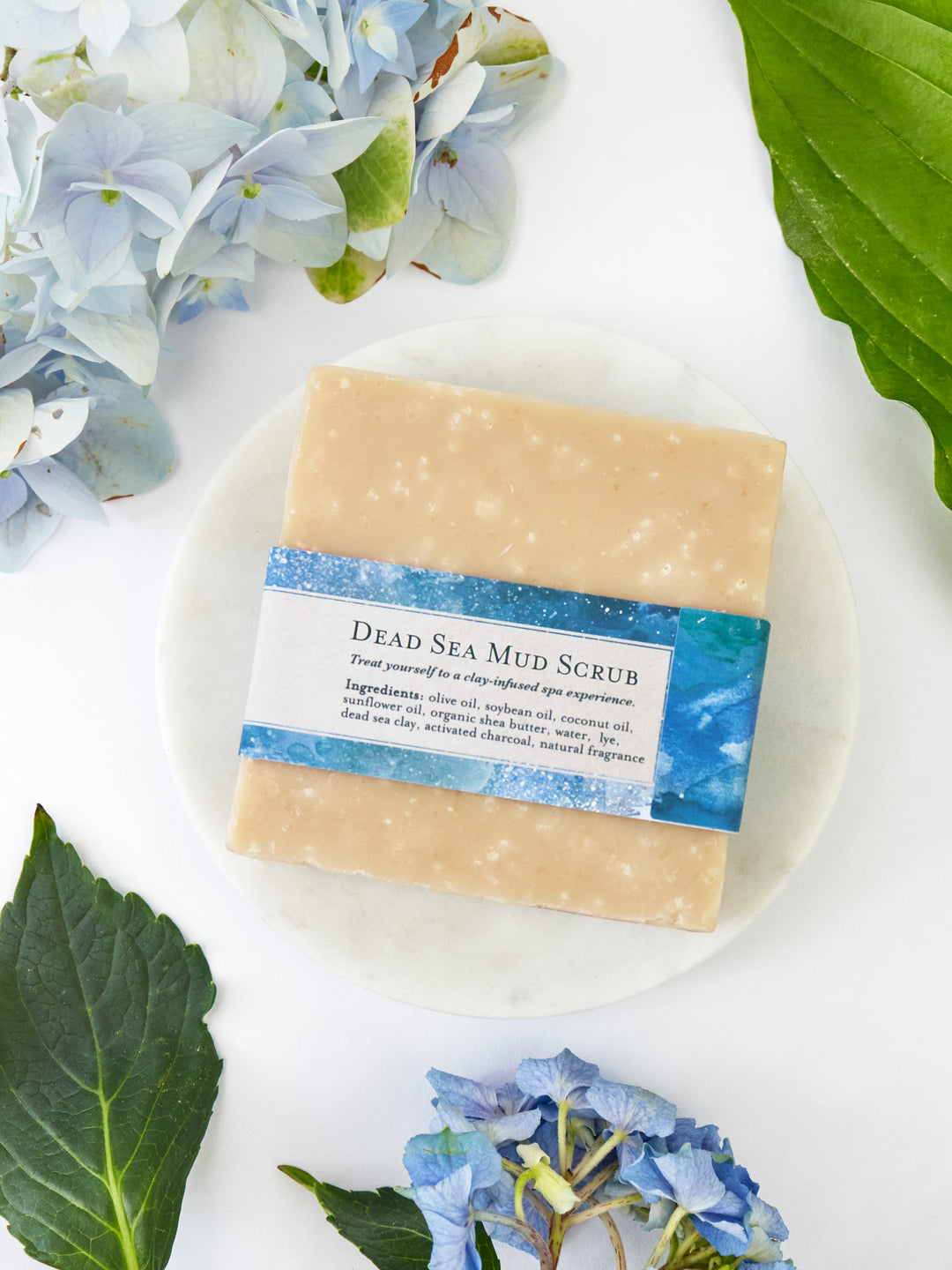 Dead Sea Mud Soap Scrub Bar Organic Handmade in USA