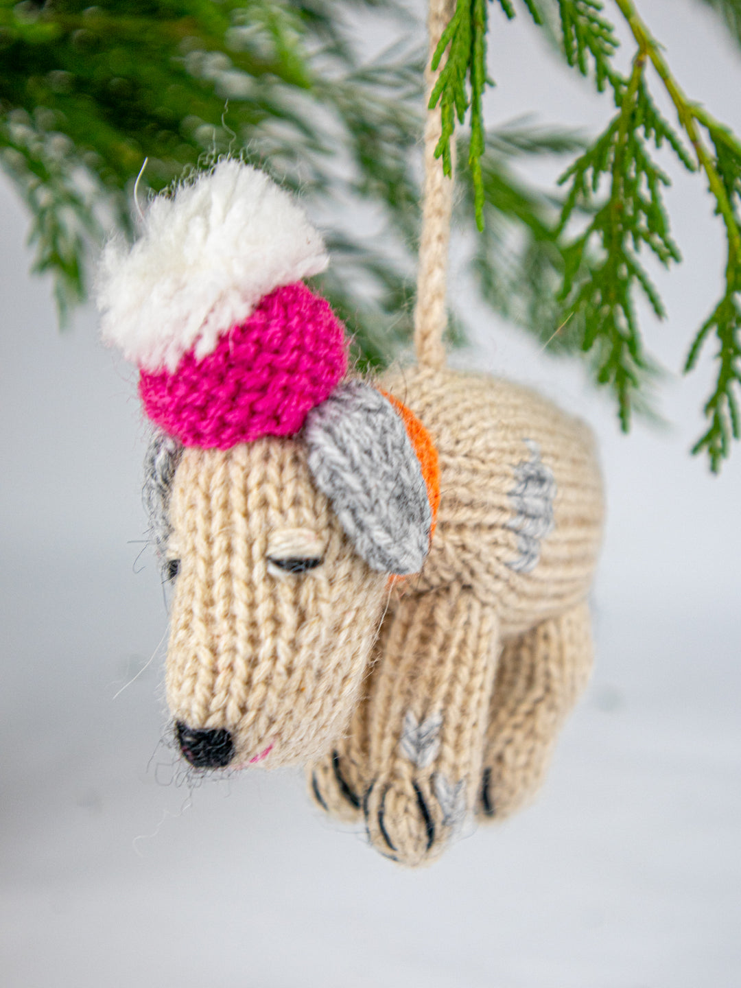Softie Dog Ornament