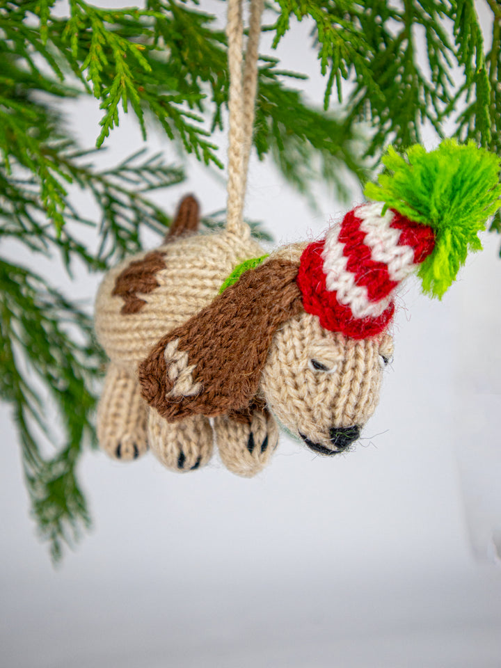 Softie Dog Ornament