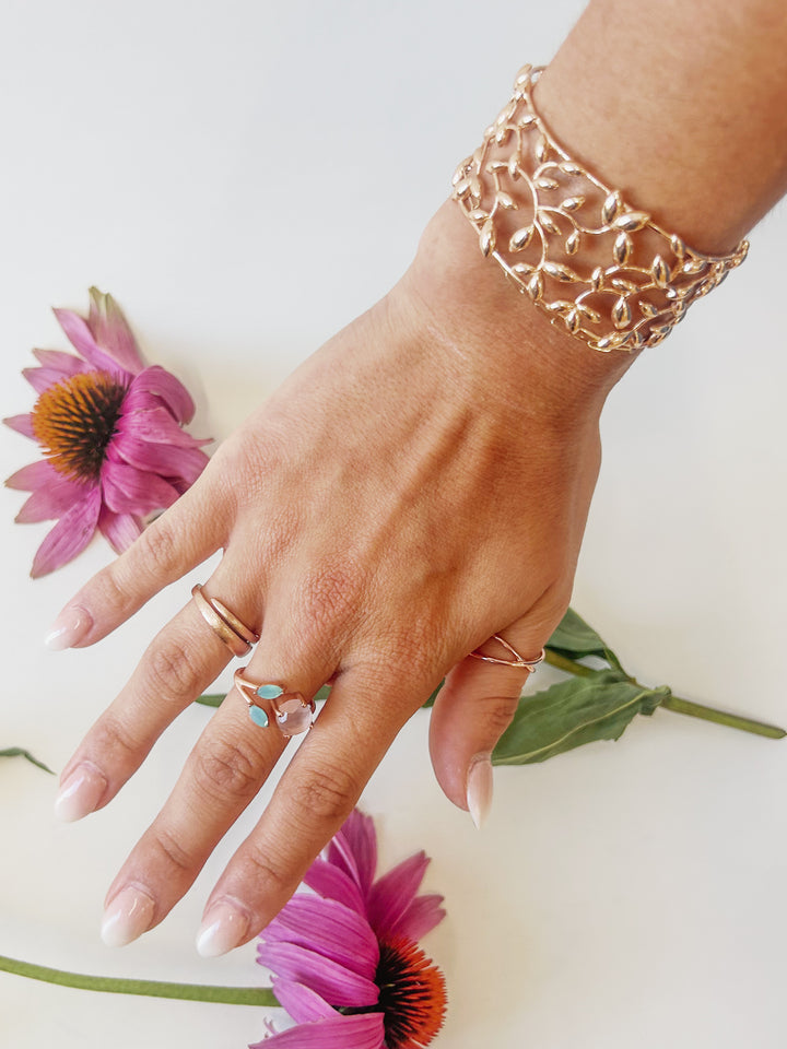 The Bloom Ring - Rose Gold