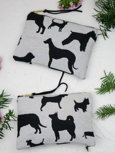 Dogs Zip Pouch (Slightly Flawed)