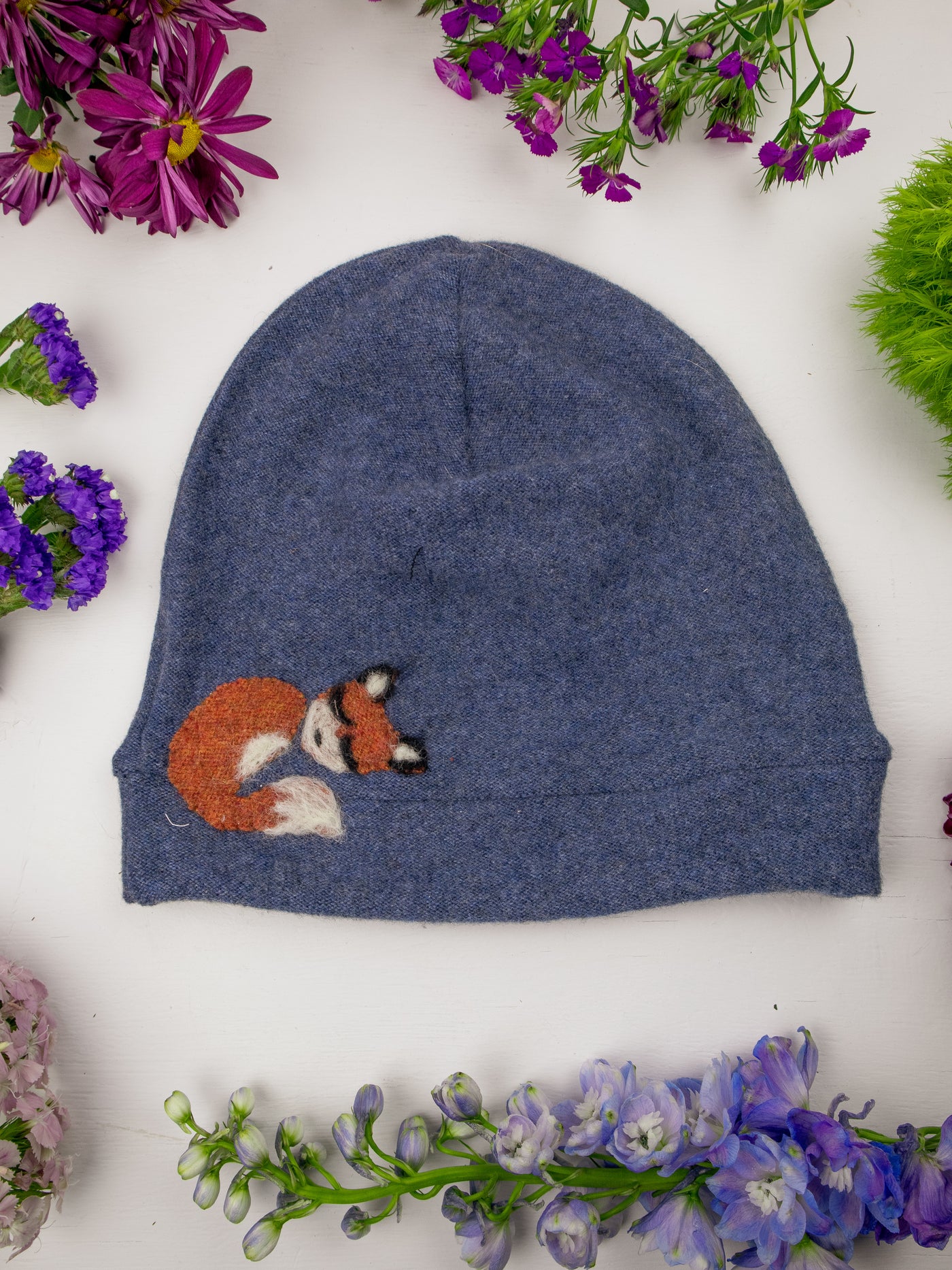 Sleeping Fox Cashmere Hat
