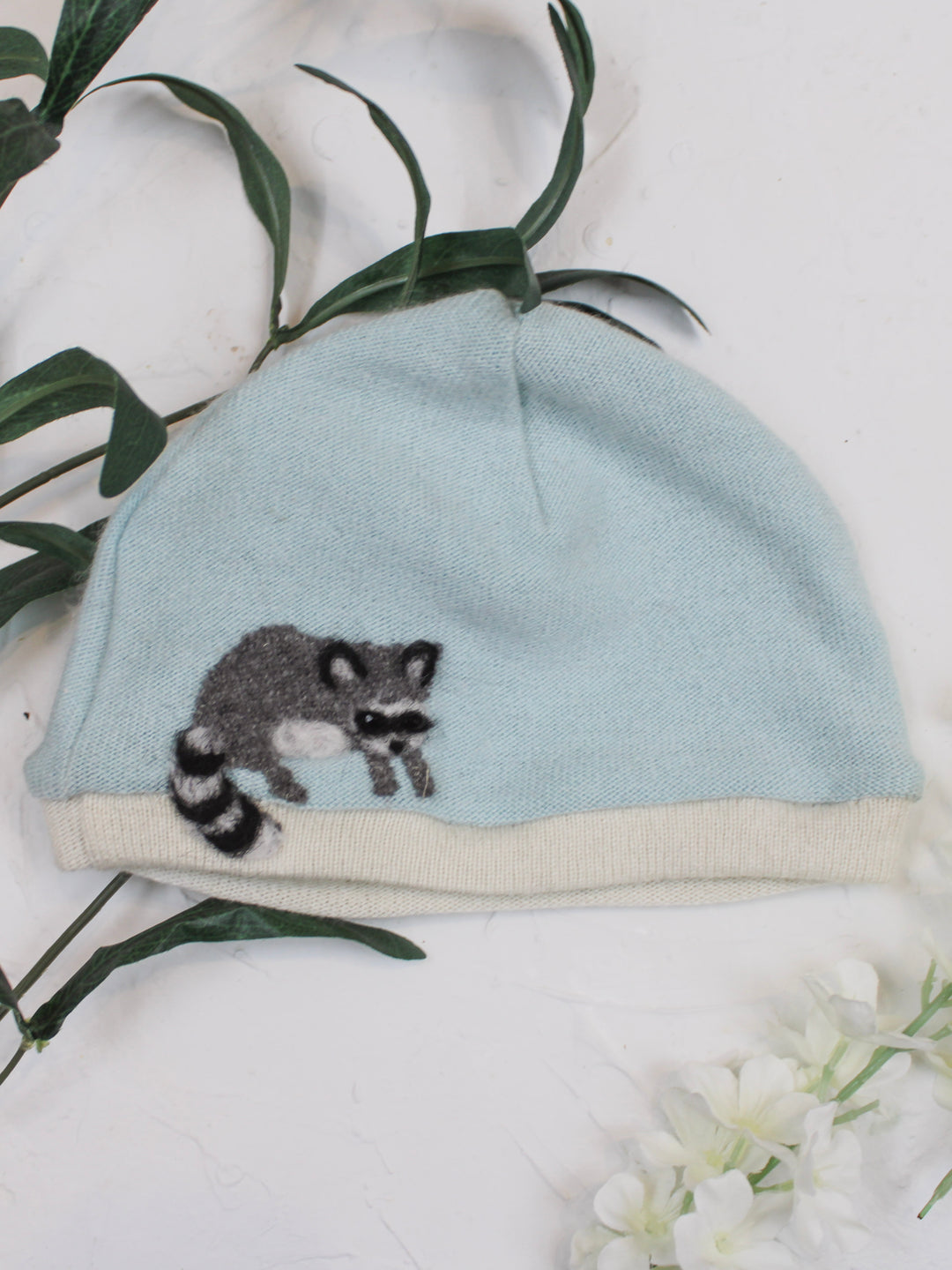 Raccoon Cashmere Hat - Baby
