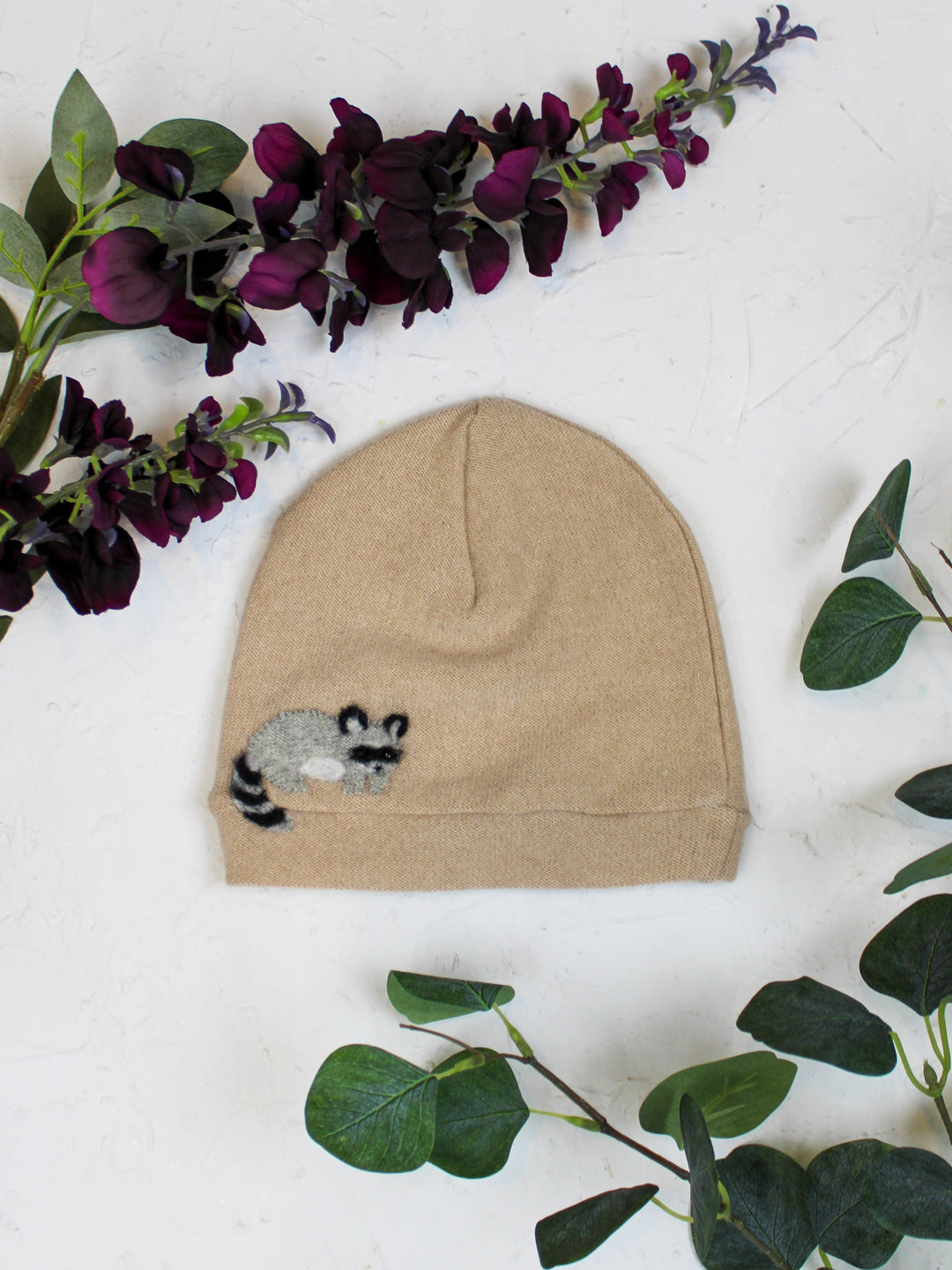 Raccoon Cashmere Hat - Child