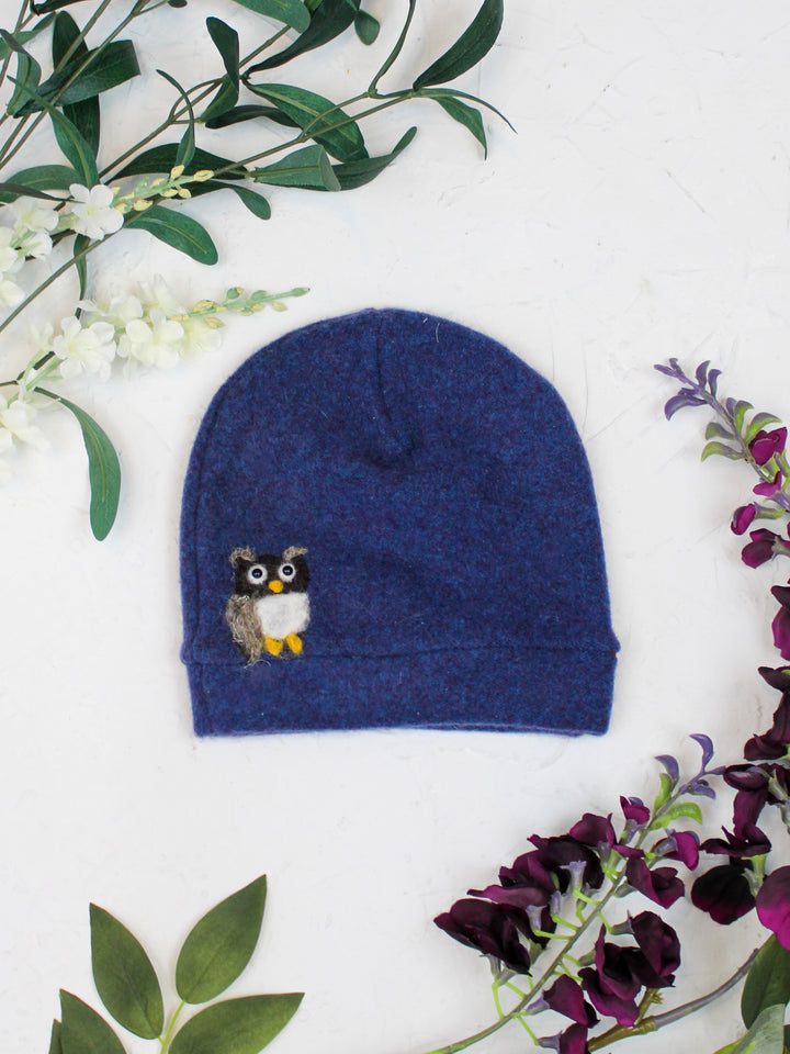 Owl Cashmere Hat - Child