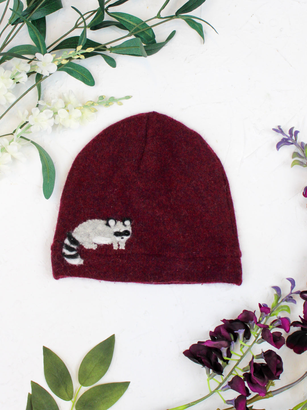 Raccoon Cashmere Hat - Child