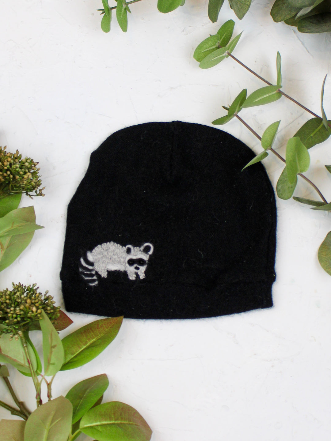 Raccoon Cashmere Hat - Child