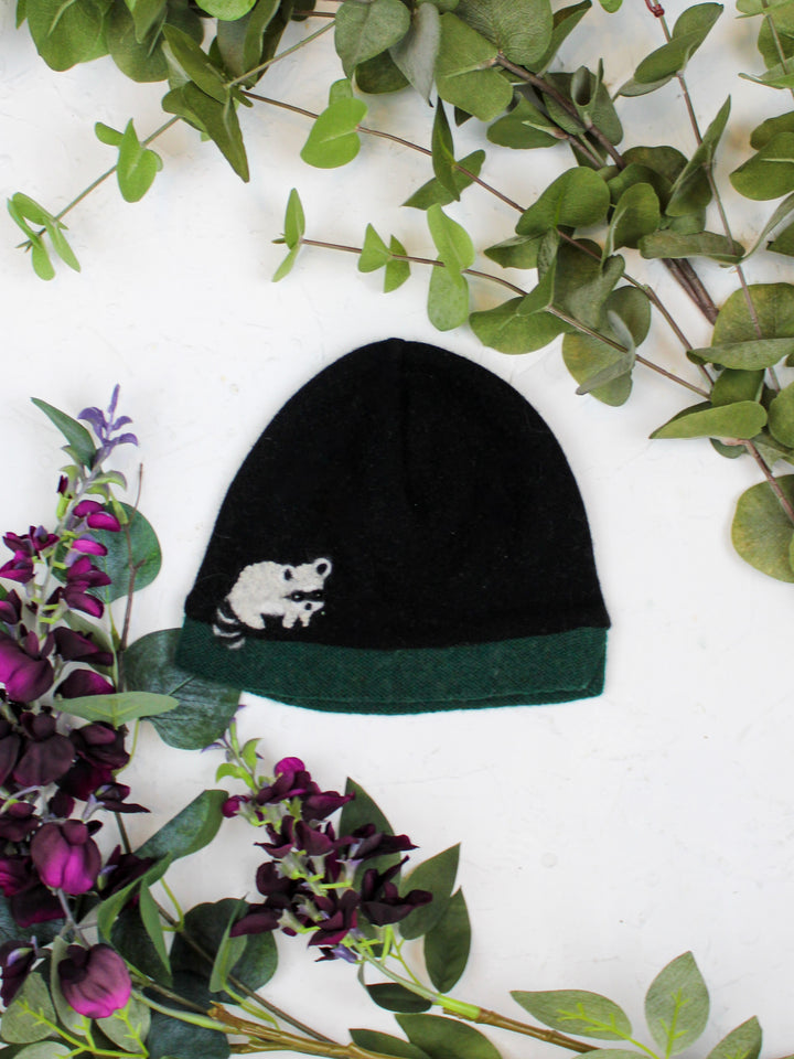 Raccoon Cashmere Hat - Child