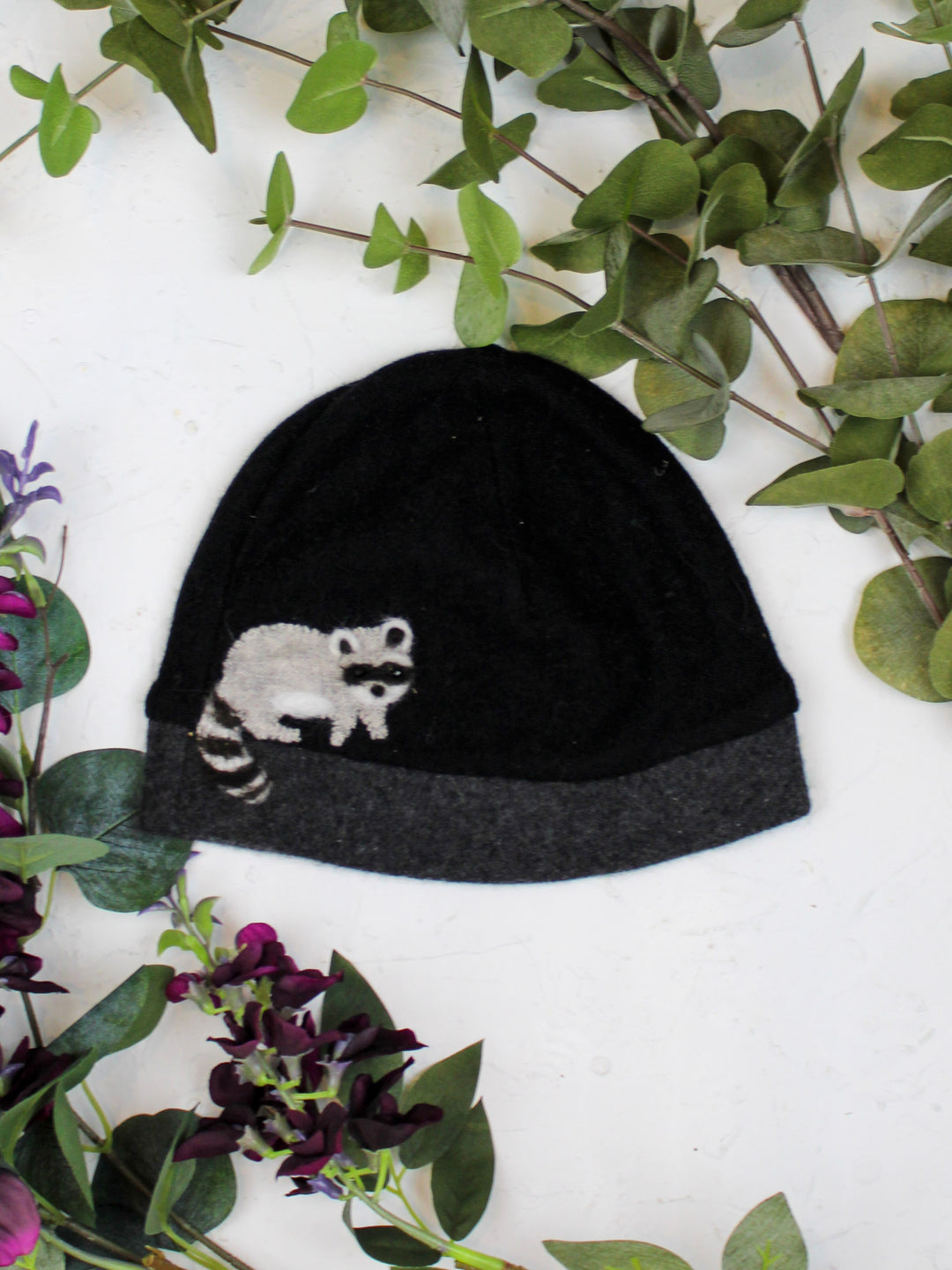 Raccoon Cashmere Hat - Child