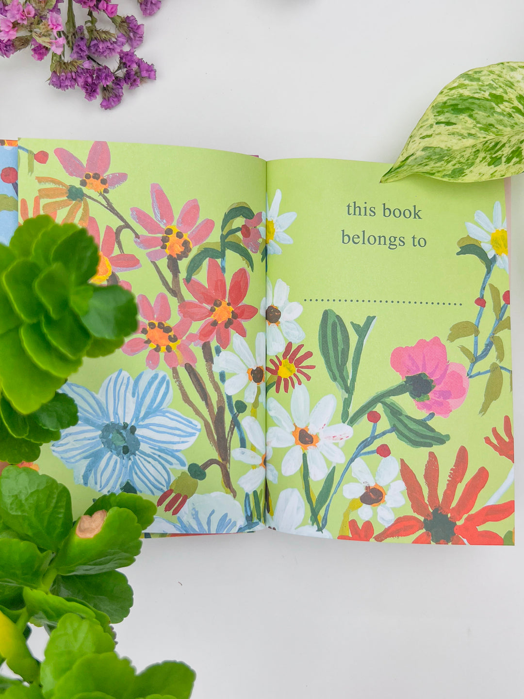 Illustrated Floral Field Journal