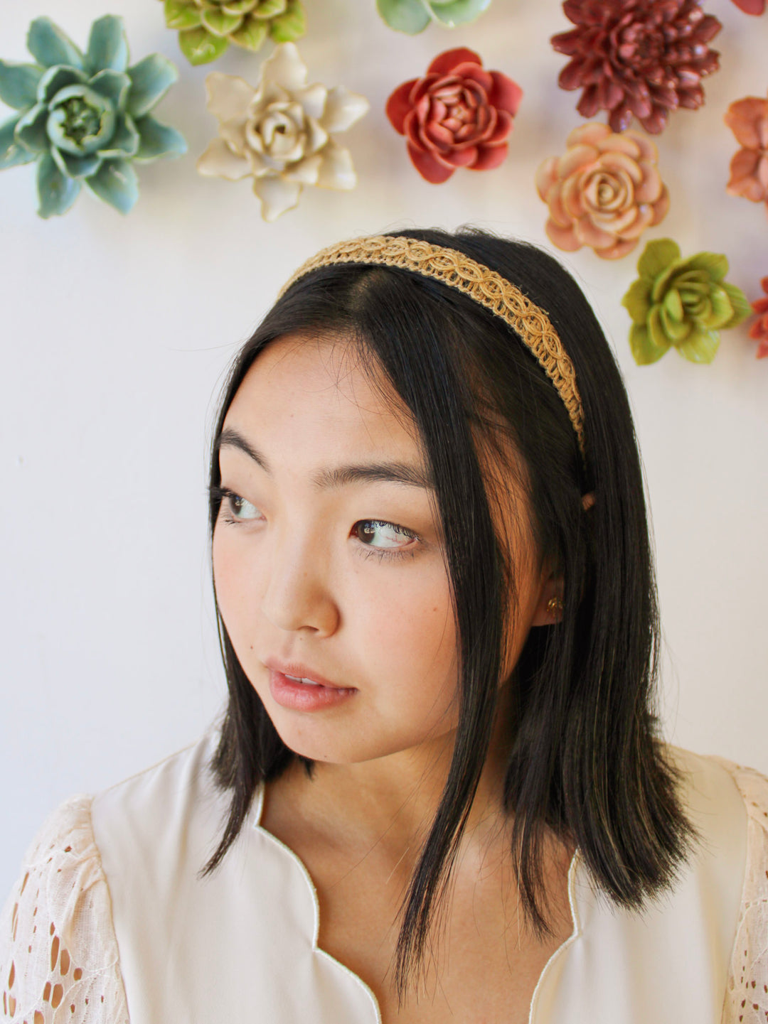 Jute Lace Headband