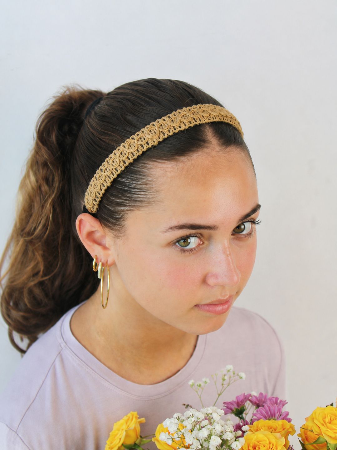 Jute Lace Headband