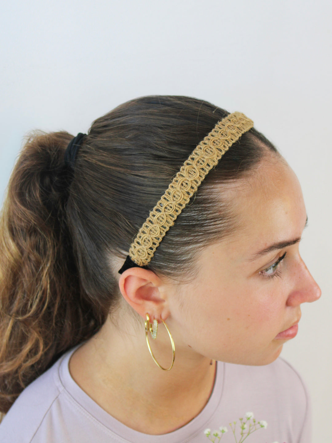 Jute Lace Headband