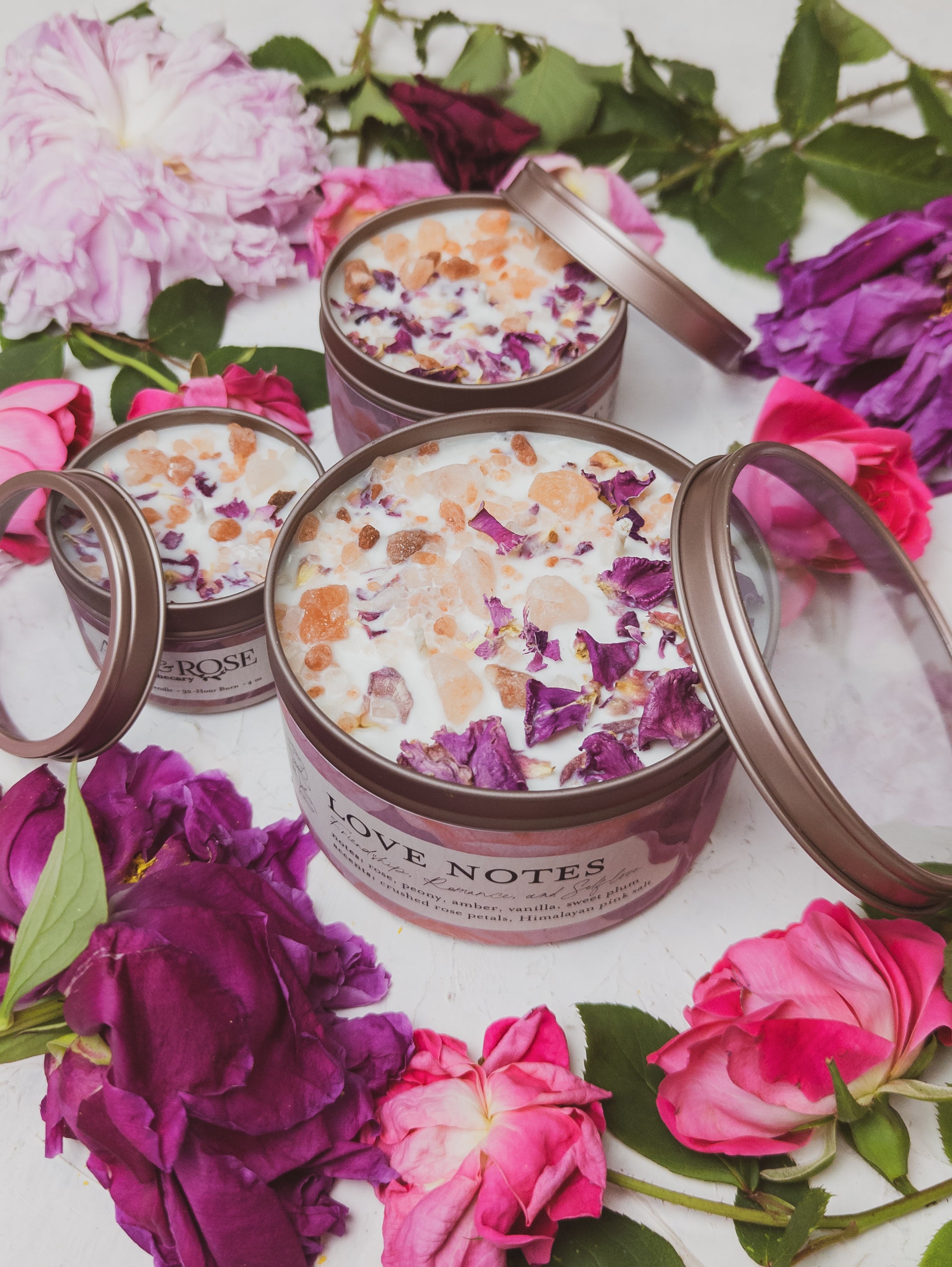 Ash & Rose Love Notes Candle - Thumbnail 3