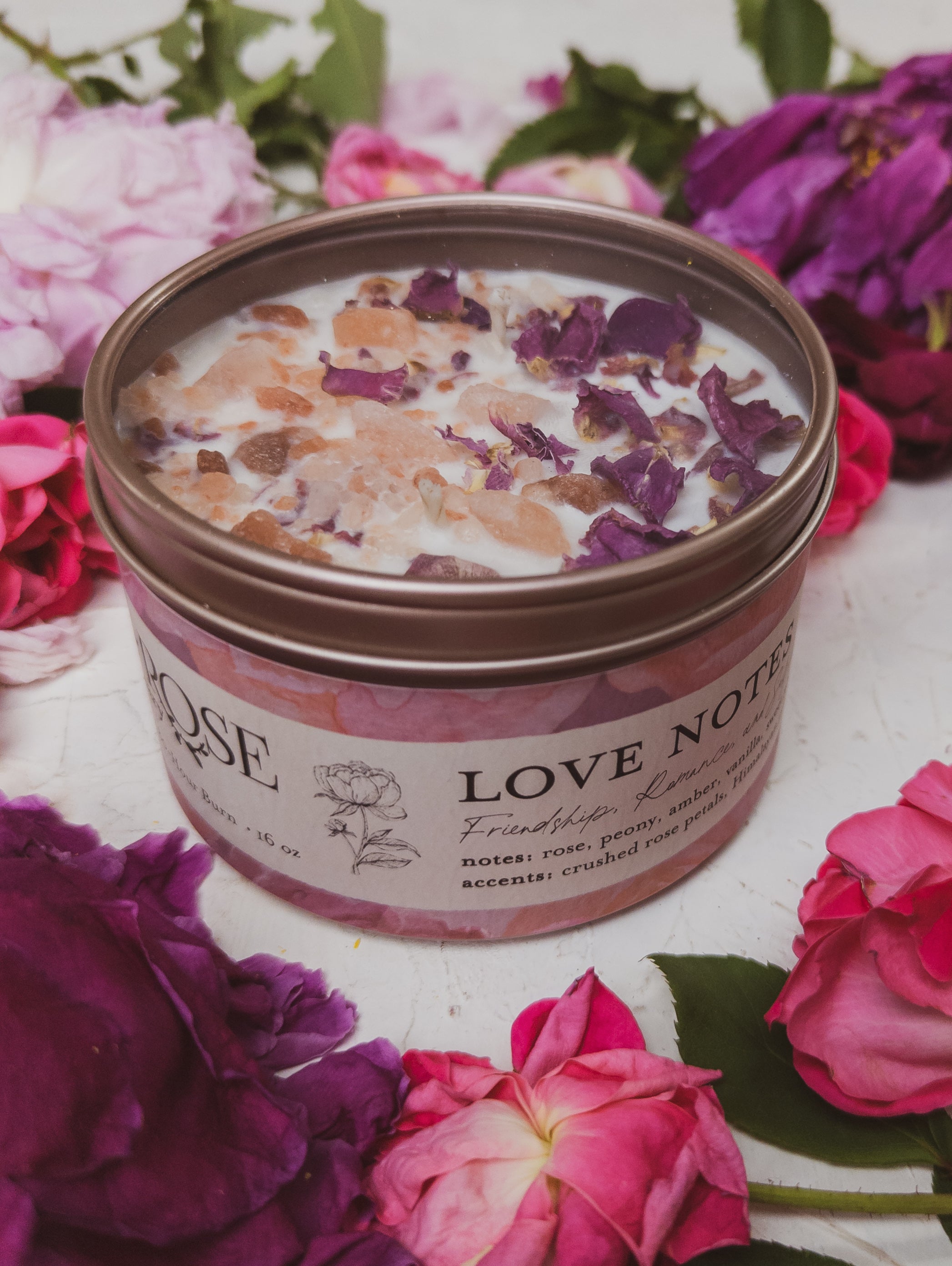 Ash & Rose LOVE NOTES Candle - Thumbnail 4