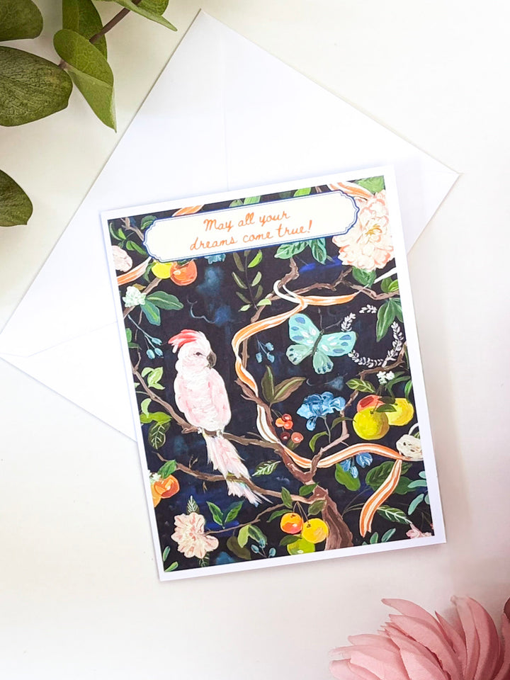 May All Your Dreams Come True Greeting Card by Carpe Diem Papers