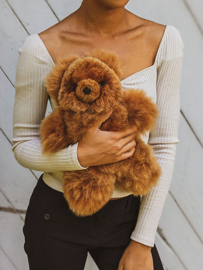 Alpaca Teddy Bear (3 sizes)