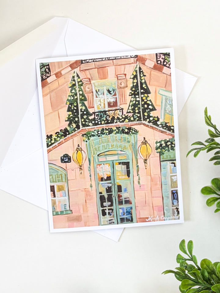 Paris Holiday Patisserie Greeting Card by Carpe Diem Papers