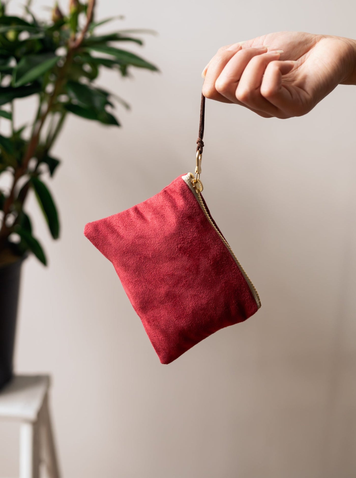 Lady in Red Mini Pouch