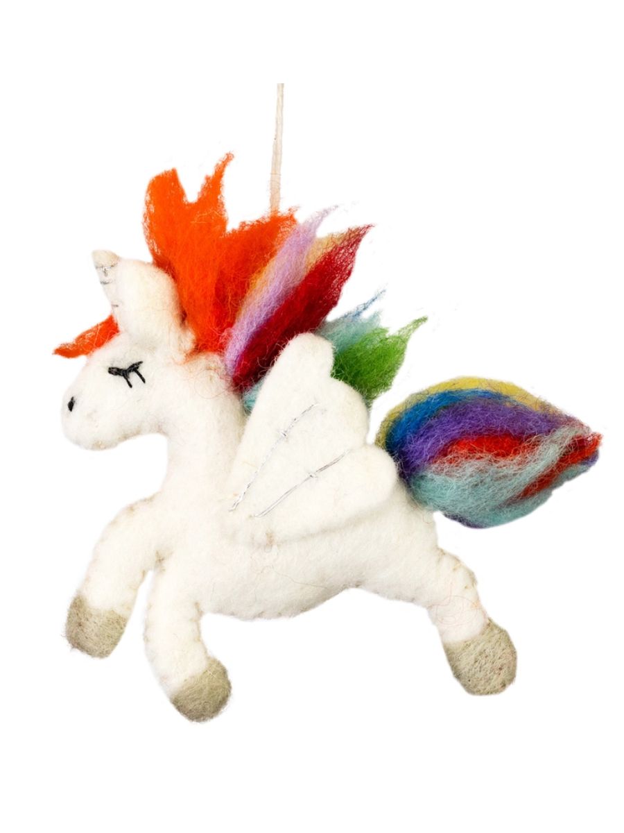 Wild Unicorn Ornament