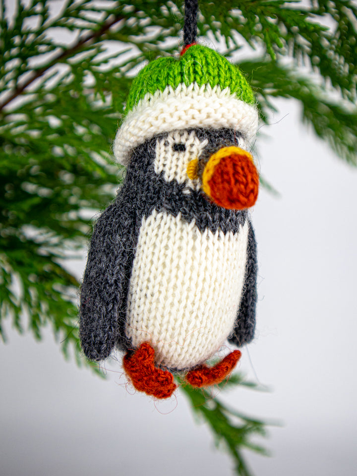 Softie Puffin Ornament