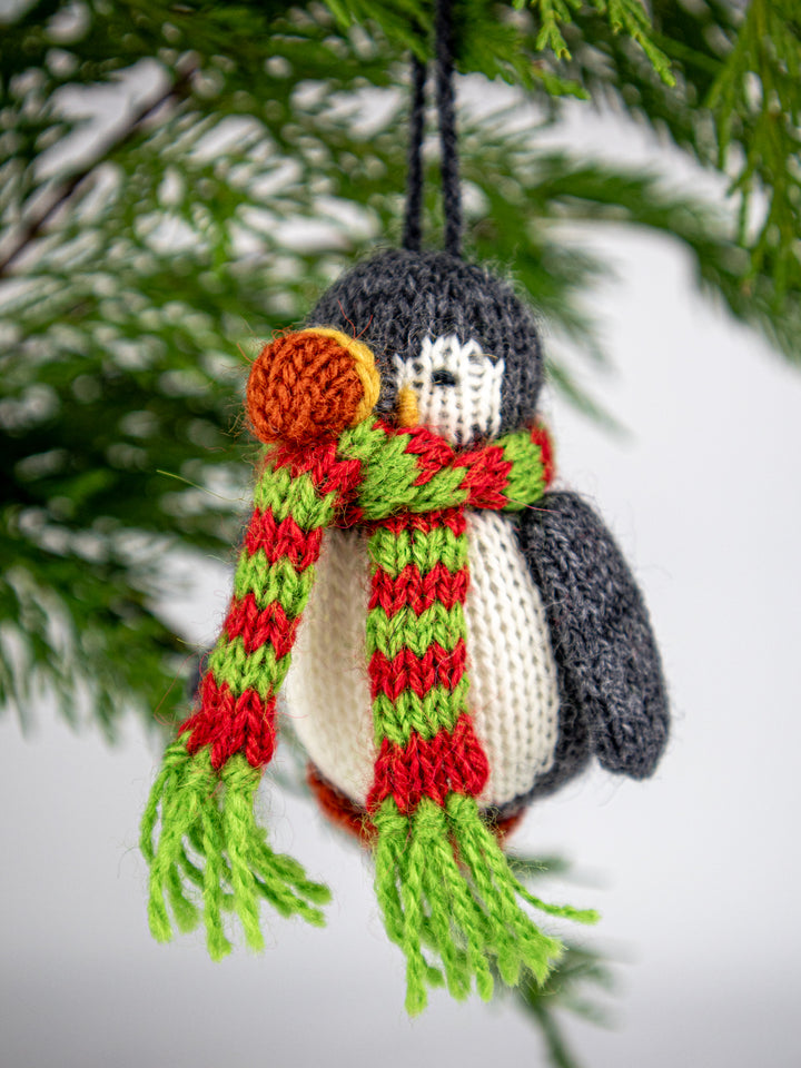 Softie Puffin Ornament
