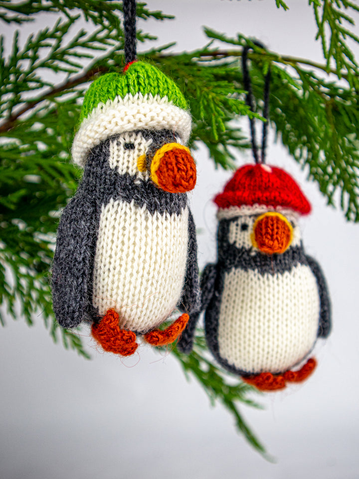 Softie Puffin Ornament